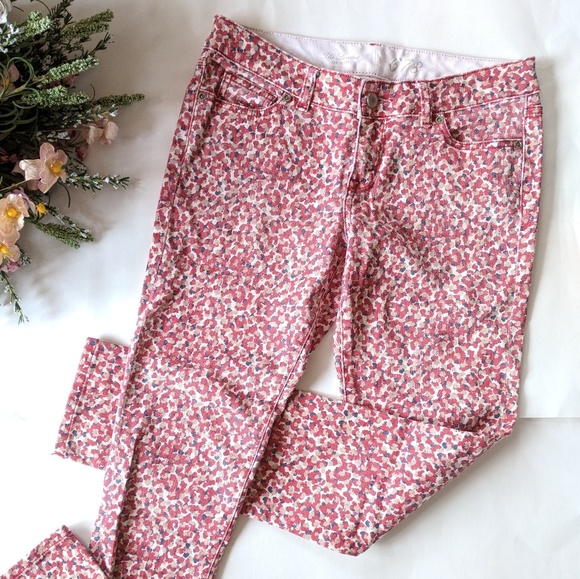 The Limited Denim - /The Limited/ red skinny jeans
